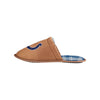 Indianapolis Colts NFL Mens Flannel Lined Brown Suede Scuff Slipper