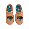 Jacksonville Jaguars NFL Mens Flannel Lined Brown Suede Scuff Slipper