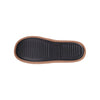 Kansas City Chiefs NFL Mens Flannel Lined Brown Suede Scuff Slipper