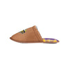 Minnesota Vikings NFL Mens Flannel Lined Brown Suede Scuff Slipper