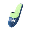 Seattle Seahawks NFL Mens Colorblock Slide Slippers