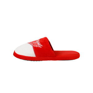 Detroit Red Wings NHL Mens Team Logo Staycation Slippers