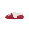 Oklahoma Sooners NCAA Womens Team Color Fur Moccasin Slippers