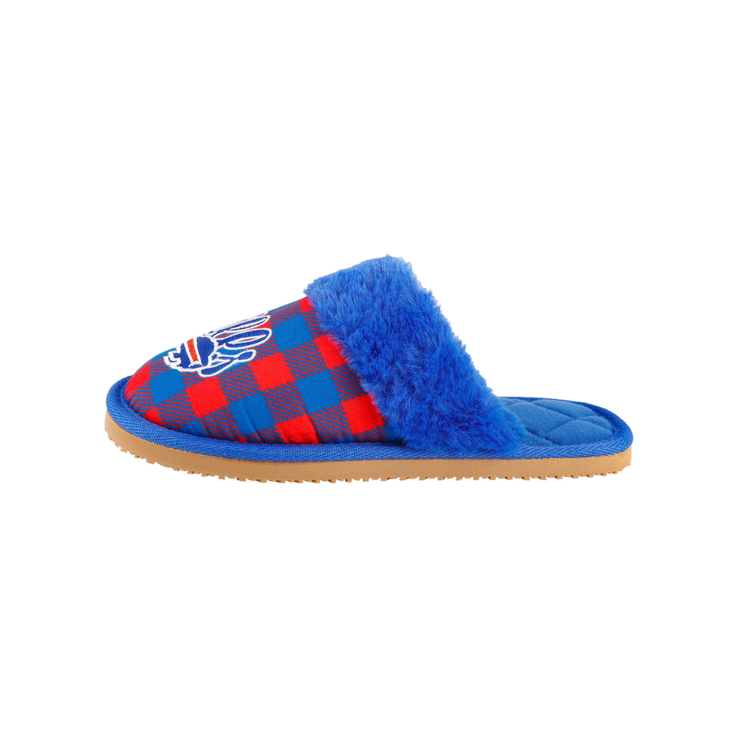 Buffalo Bills NFL Womens Fur Team Color Moccasin Slippers