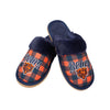 Chicago Bears NFL Womens Plaid Sherpa Mule Slipper