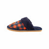 Chicago Bears NFL Womens Plaid Sherpa Mule Slipper