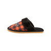 Cincinnati Bengals NFL Womens Plaid Sherpa Mule Slipper