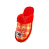 Kansas City Chiefs NFL Womens Plaid Sherpa Mule Slipper