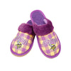 Minnesota Vikings NFL Womens Plaid Sherpa Mule Slipper