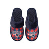 New England Patriots NFL Womens Plaid Sherpa Mule Slipper