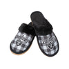 Las Vegas Raiders NFL Womens Plaid Sherpa Mule Slipper