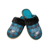 Philadelphia Eagles NFL Womens Plaid Sherpa Mule Slipper