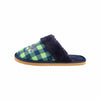 Seattle Seahawks NFL Womens Plaid Sherpa Mule Slipper