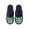 Seattle Seahawks NFL Womens Plaid Sherpa Mule Slipper