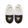 Pittsburgh Penguins NHL Womens Team Color Fur Moccasin Slippers