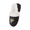 Pittsburgh Penguins NHL Womens Team Color Fur Moccasin Slippers