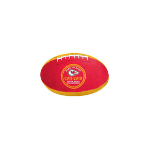 Kansas City Chiefs NFL Super Bowl LVIII Champions 5 in Squisherz Football