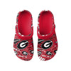 Georgia Bulldogs NCAA Mens Historic Print Clog With Strap