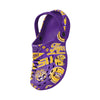 LSU Tigers NCAA Mens Historic Print Clog With Strap