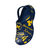 Michigan Wolverines NCAA Mens Historic Print Clog With Strap