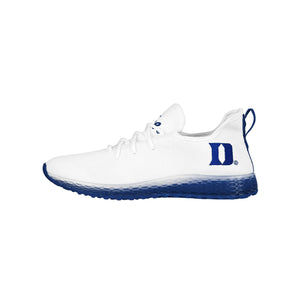 Duke Blue Devils NCAA Mens Gradient Midsole White Sneakers
