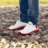 Texas Tech Red Raiders NCAA Mens Gradient Midsole White Sneakers