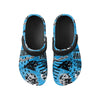 Carolina Panthers NFL Mens Historic Print Clog With Strap