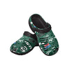 New York Jets NFL Mens Historic Print Clog With Strap