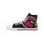 Arizona Cardinals NFL Mens High Top Big Logo Canvas Shoes