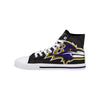 Baltimore Ravens NFL Mens High Top Big Logo Canvas Shoes