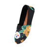 Pittsburgh Steelers NFL Womens Floral Canvas Shoes