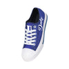 Duke Blue Devils NCAA Womens Color Glitter Low Top Canvas Shoes