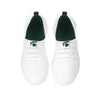 Michigan State Spartans NCAA Womens Midsole White Sneaker