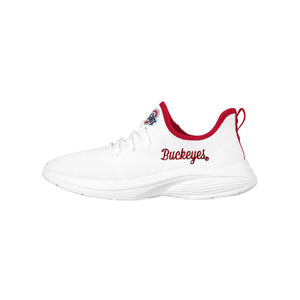 Ohio State Buckeyes NCAA Womens Midsole White Sneaker