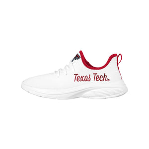 Texas Tech Red Raiders NCAA Womens Midsole White Sneaker