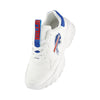 Buffalo Bills NFL Womens Glitter Big Logo Vintage White Chunky Sneaker (PREORDER - SHIPS LATE MARCH)