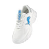 Detroit Lions NFL Womens Glitter Big Logo Vintage White Chunky Sneaker (PREORDER - SHIPS LATE MARCH)