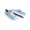 Buffalo Bills NFL Womens Denim Low Top Canvas Shoes