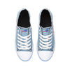 Buffalo Bills NFL Womens Denim Low Top Canvas Shoes