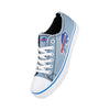 Buffalo Bills NFL Womens Denim Low Top Canvas Shoes