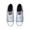 Chicago Bears NFL Womens Denim Low Top Canvas Shoes