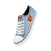 Cincinnati Bengals NFL Womens Denim Low Top Canvas Shoes