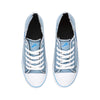 Detroit Lions NFL Womens Denim Low Top Canvas Shoes