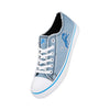 Detroit Lions NFL Womens Denim Low Top Canvas Shoes