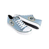 Green Bay Packers NFL Womens Denim Low Top Canvas Shoes