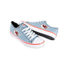 Kansas City Chiefs NFL Womens Denim Low Top Canvas Shoes