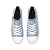 Kansas City Chiefs NFL Womens Denim Low Top Canvas Shoes