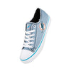 Miami Dolphins NFL Womens Denim Low Top Canvas Shoes