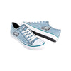 Philadelphia Eagles NFL Womens Denim Low Top Canvas Shoes