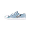 Philadelphia Eagles NFL Womens Denim Low Top Canvas Shoes